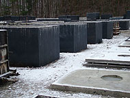 Plac produkacja szamb betonowych Pabianice